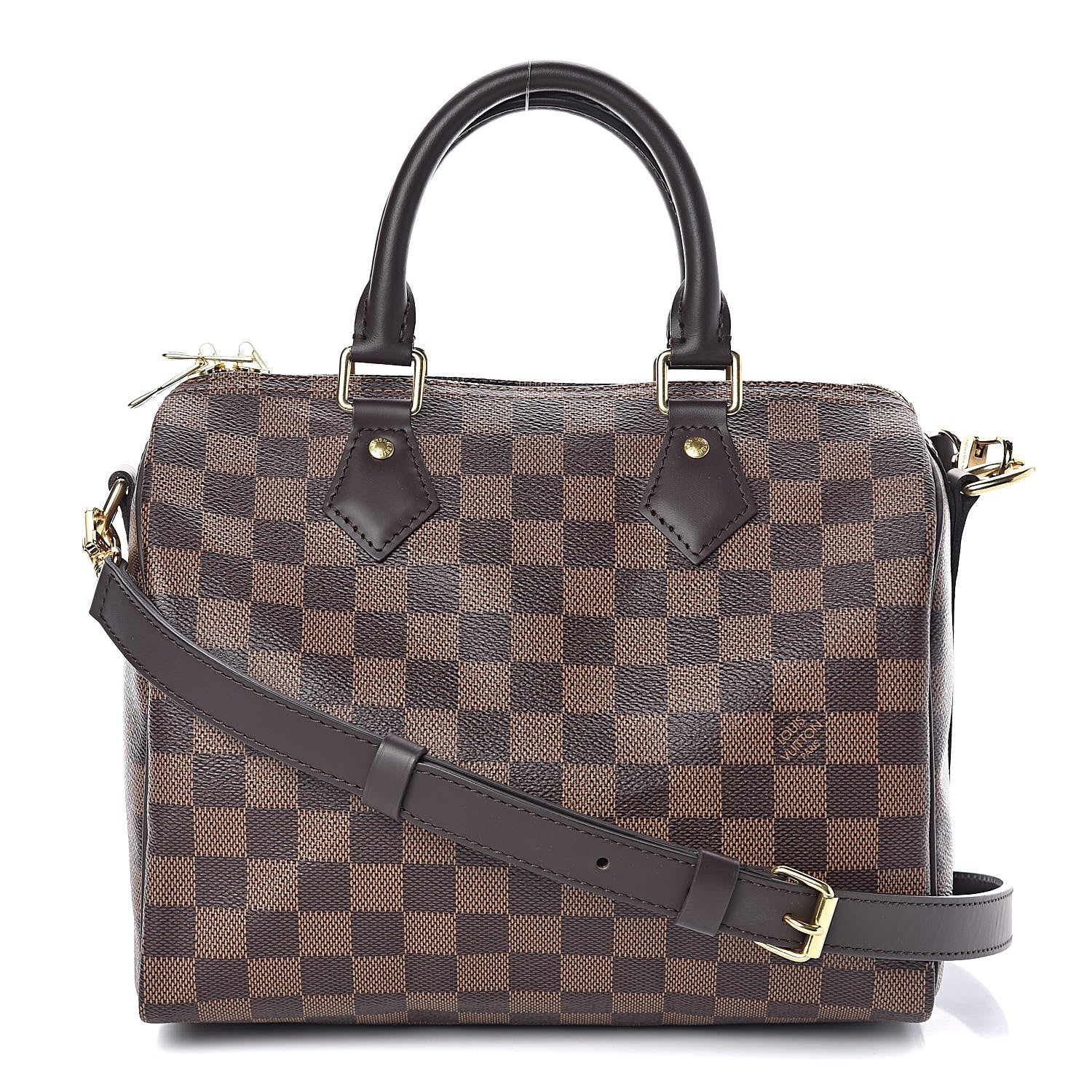 Louis Vuitton Damier Ebene Speedy Bandouliere 25 1 of 9