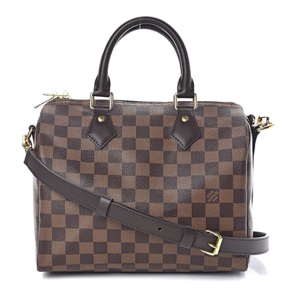 Louis Vuitton Damier Ebene Speedy Bandouliere 25 1 of 9