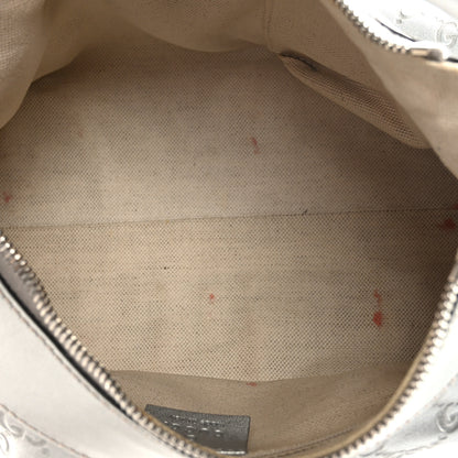 Gucci Metallic Guccissima Medium D Gold Hobo Silver 5 of 10