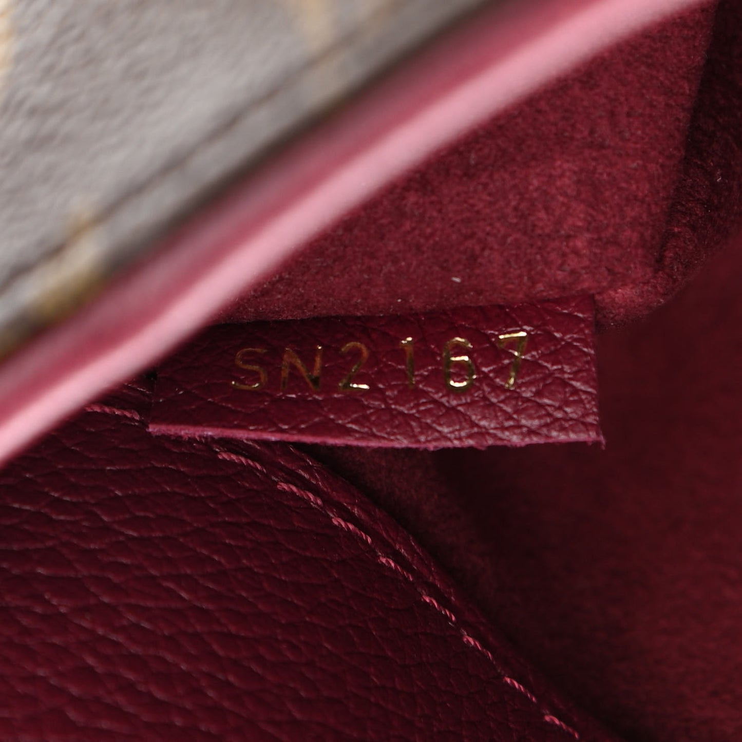 Monogram Pallas Full BB Raisin