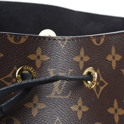 Louis Vuitton Monogram Neonoe MM Black 9 of 14