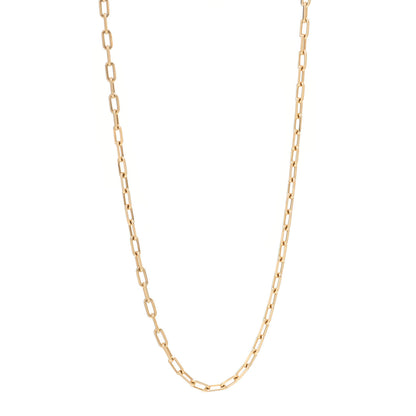 Cartier 18K Yellow Gold SM Santos De Cartier Link Necklace 22" 1 of 6