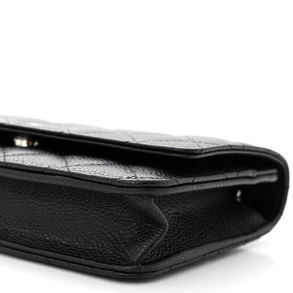 Chanel Caviar Quilted Wallet on Chain WOC Black 11 of 12