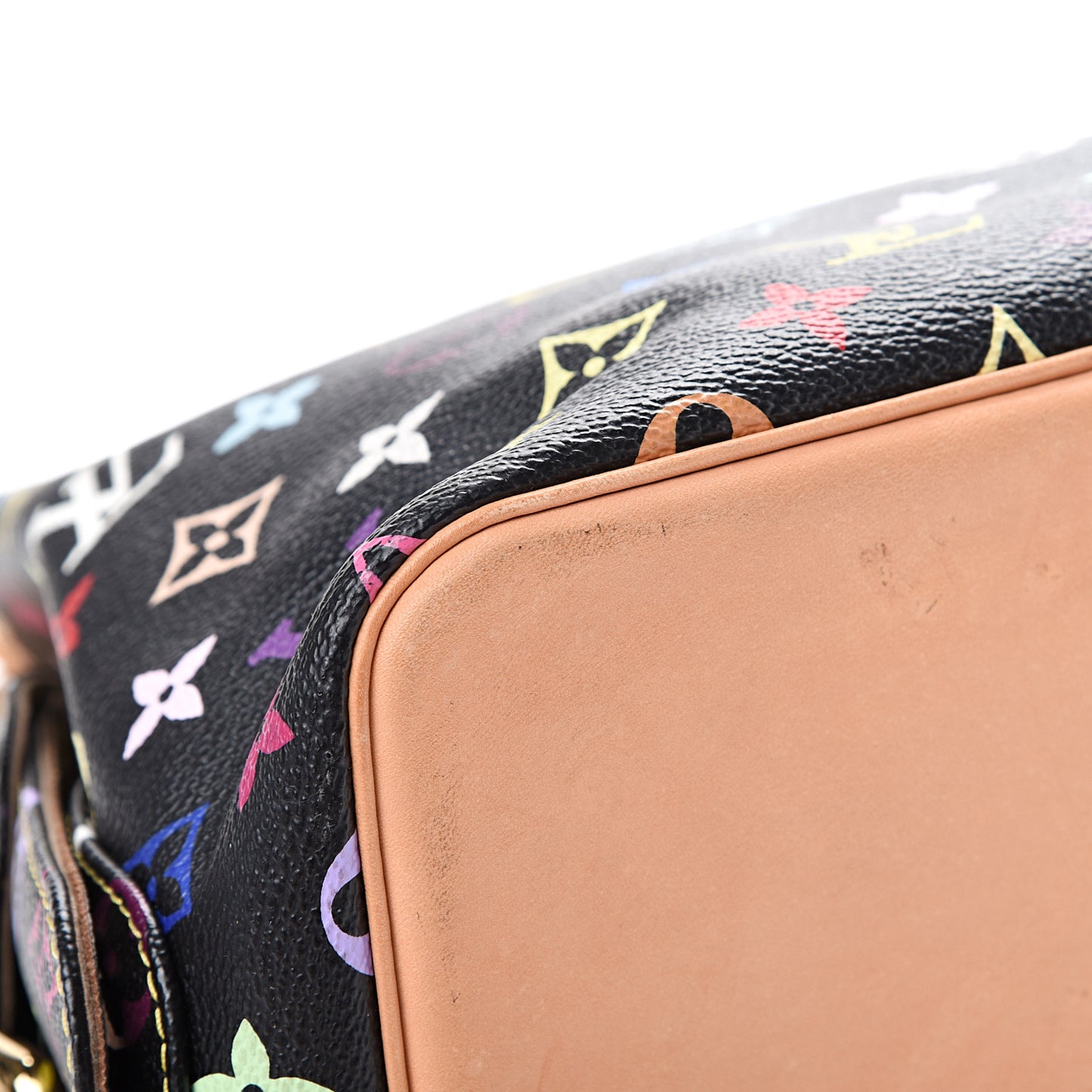 Monogram Multicolor Petit Noe Black