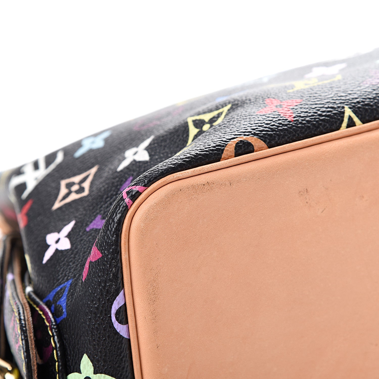 Louis Vuitton Monogram Multicolor Petit Noe Black 11 of 12