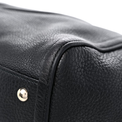 Gucci Pebbled Calfskin Medium Soho Shoulder Bag Black 9 of 18