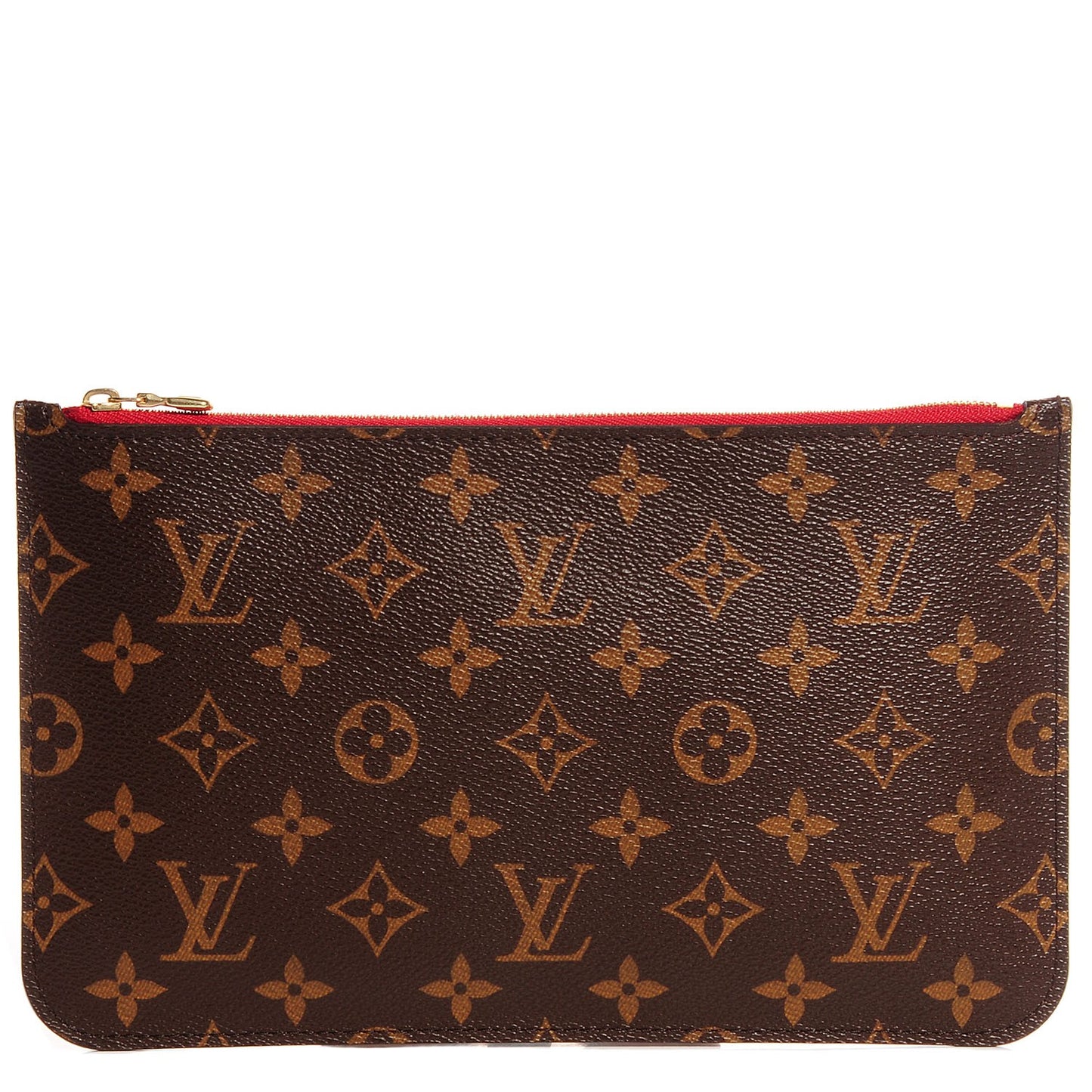 Monogram Neverfull MM GM Pochette Cherry