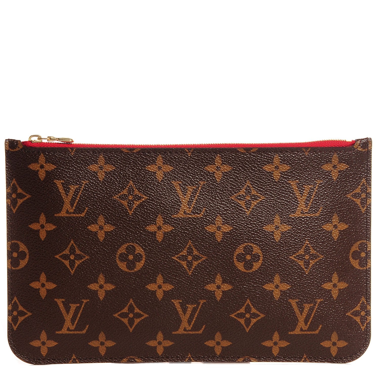 Louis Vuitton Monogram Neverfull MM GM Pochette Cherry 1 of 8