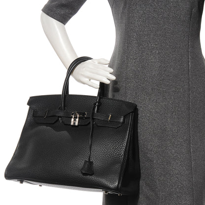 Hermes Fjord Birkin 35 Black 2 of 9