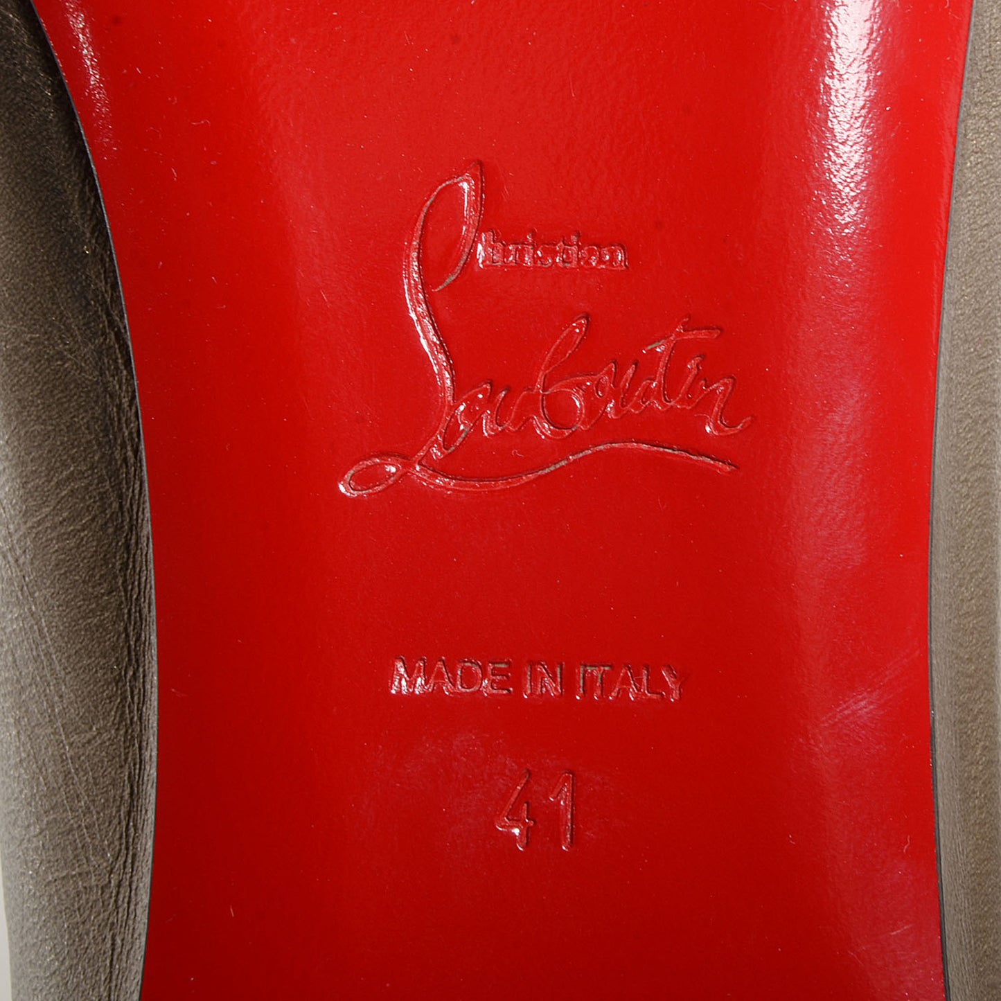 Nappa Leather Rosella Flats 41 Bronze