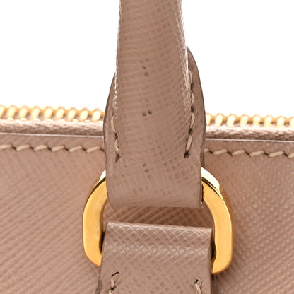 Prada Saffiano Medium Galleria Double Zip Tote Cammeo 18 of 19