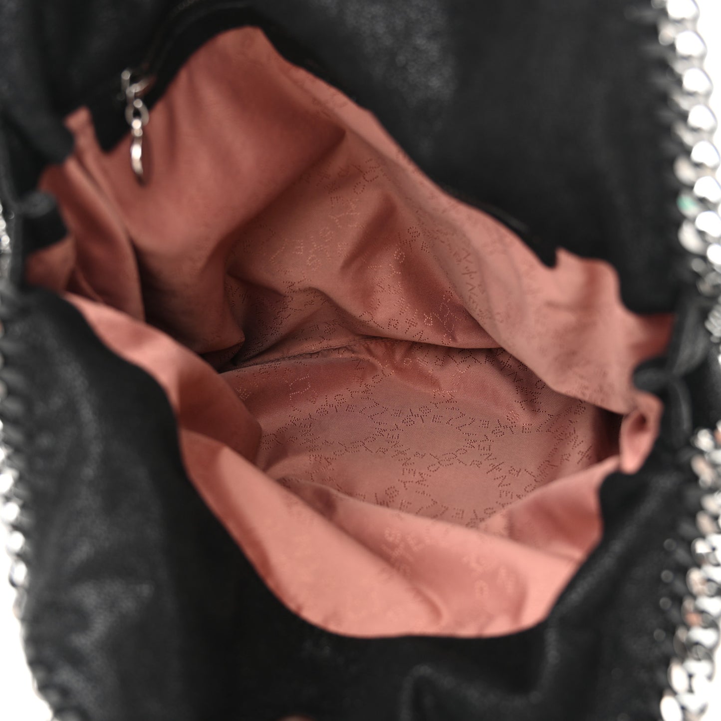 Shaggy Deer Small Falabella Tote Black