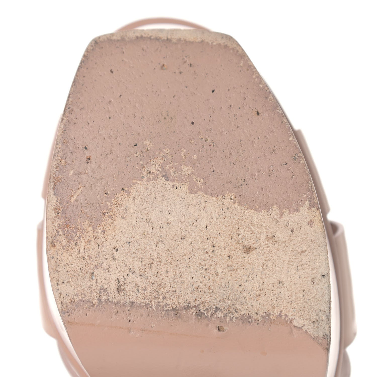 Saint Laurent Patent Tribute 105 Platform Sandals 37 Nude Powder 13 of 25