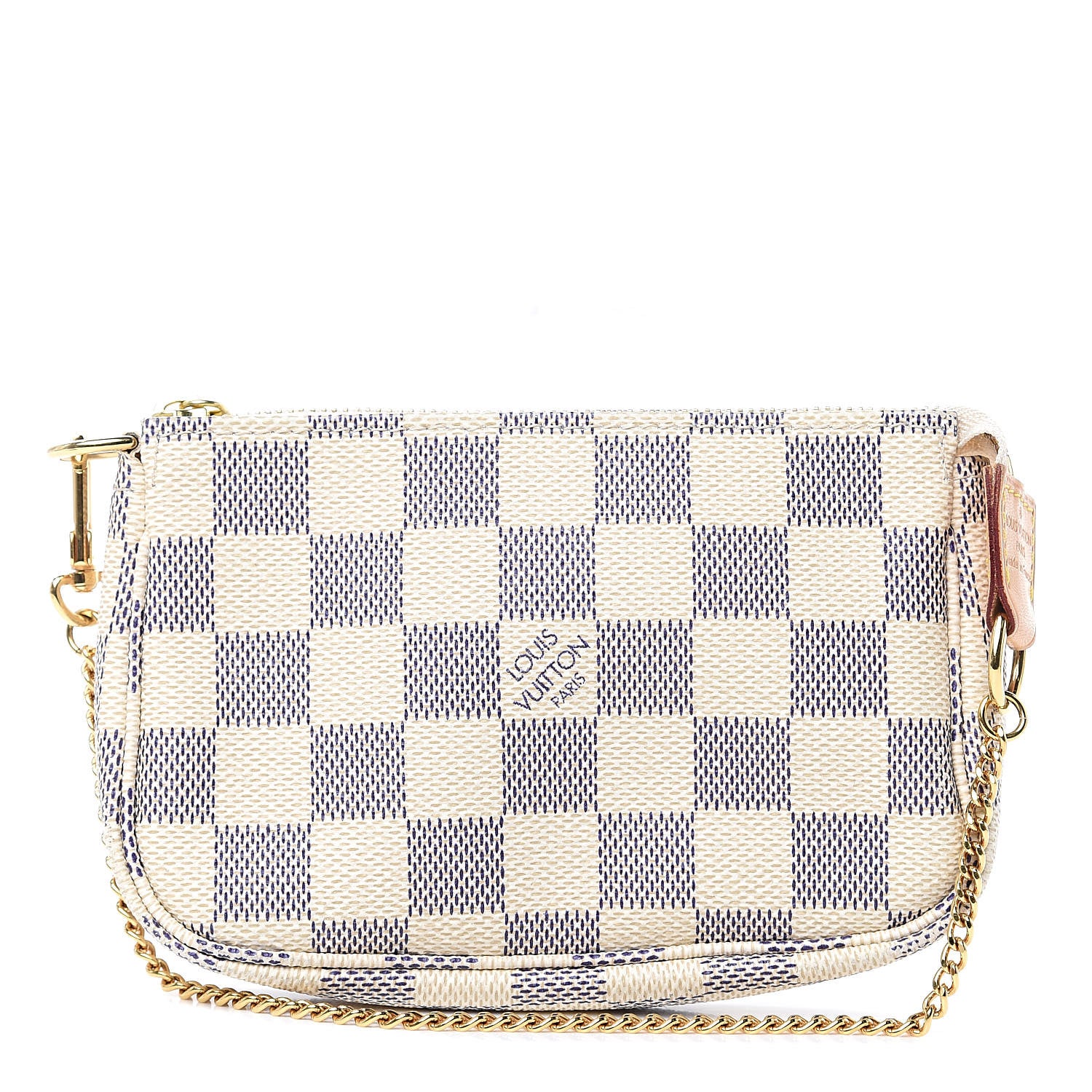 Louis Vuitton Damier Azur Mini Pochette Accessories 1 of 10