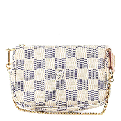 Louis Vuitton Damier Azur Mini Pochette Accessories 1 of 10