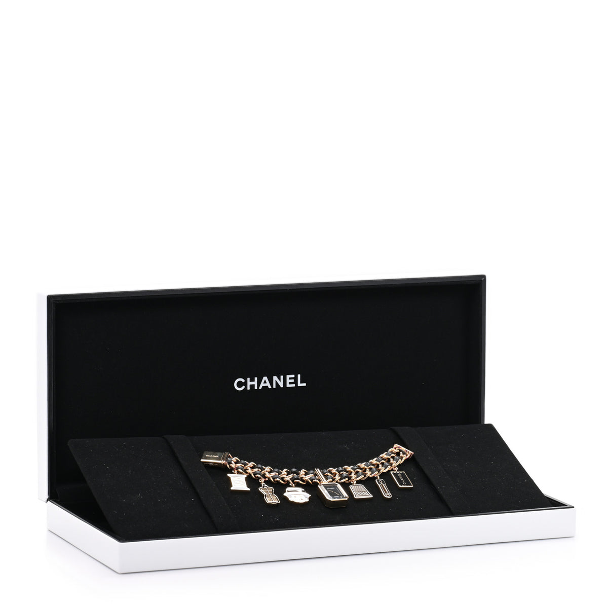 Chanel Stainless Steel Lambskin 20mm Premiere Charm Couture Quartz Watch S 6 of 6