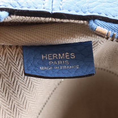 Hermes Taurillon Clemence Victoria II 35 Bleu Paradis 6 of 10