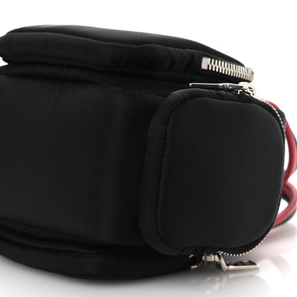 Prada Tessuto Nylon Pocket Top Handle Cargo Bag Black Fuoco 10 of 10