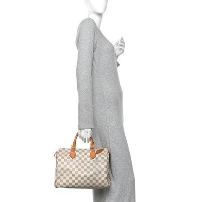 Louis Vuitton Damier Azur Speedy 30 2 of 10