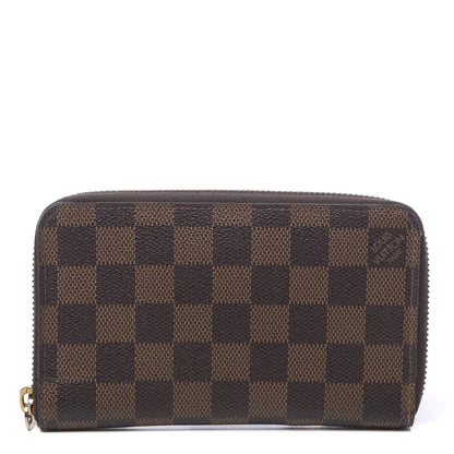 Louis Vuitton Damier Ebene Zippy Compact Wallet 1 of 8
