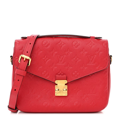 Louis Vuitton Empreinte Pochette Metis Scarlet 1 of 12