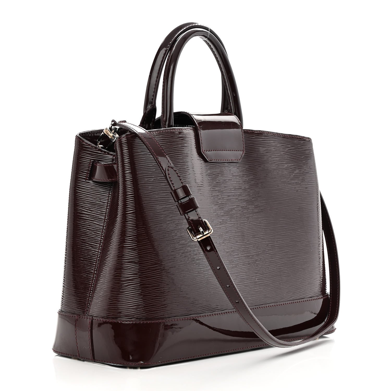 Louis Vuitton Electric Epi Mirabeau GM Prune 3 of 18