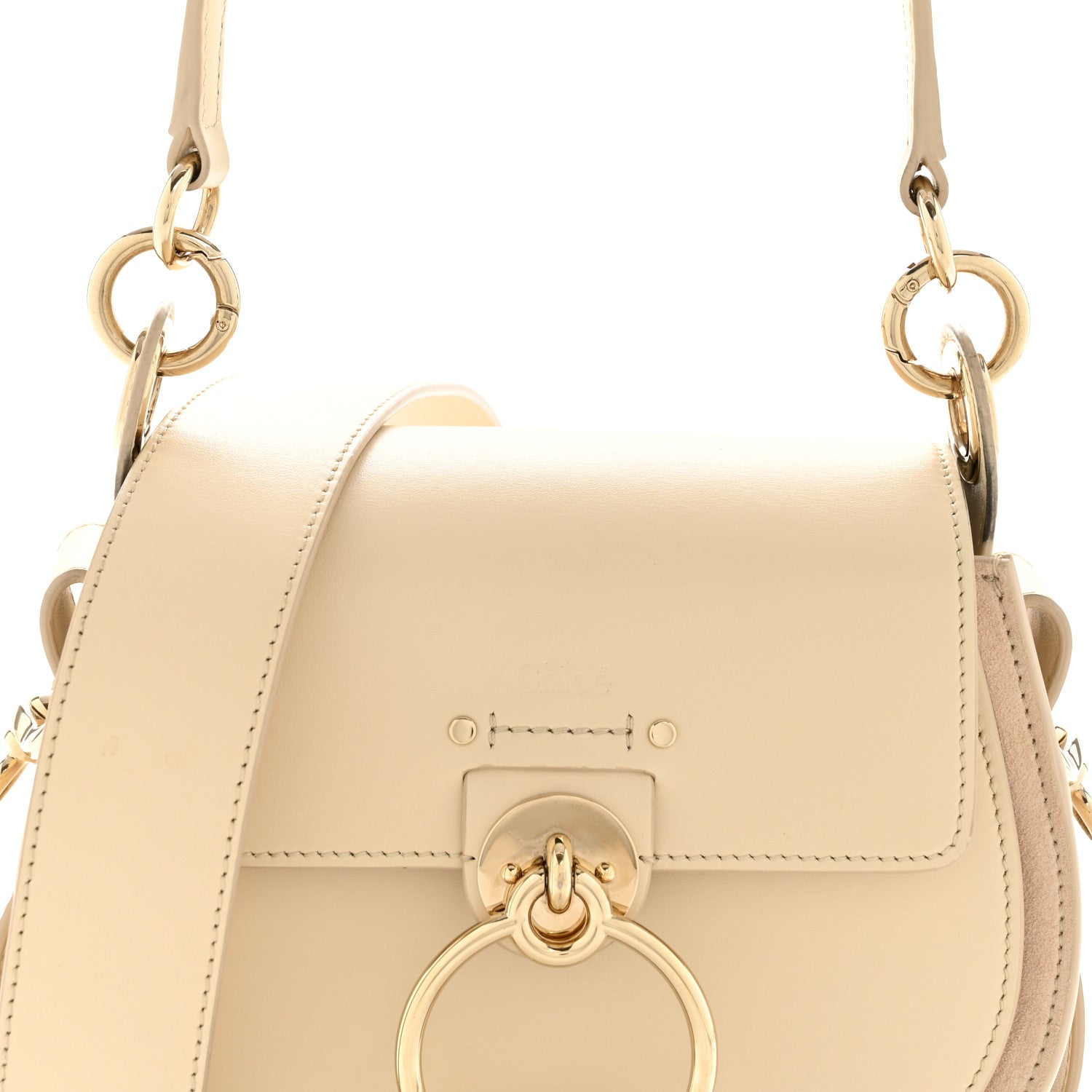 Chloe Calfskin Small Tess Bag  Sweet Beige 8 of 12