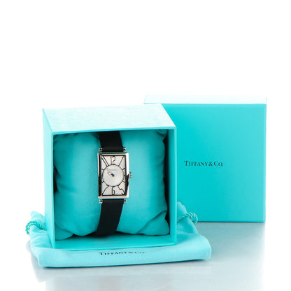 Tiffany Stainless Steel Calfskin 26mm Gallery Quartz Watch 10 of 10