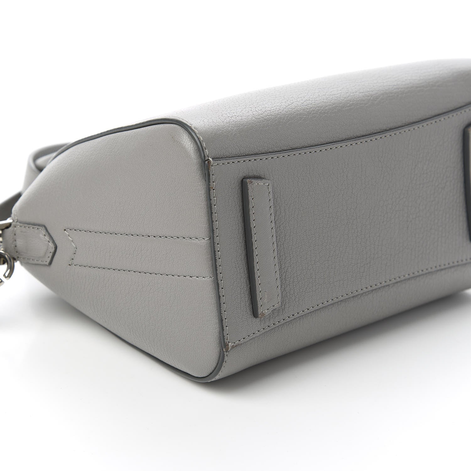 Givenchy Sugar Goatskin Mini Antigona Pearl Grey 6 of 12