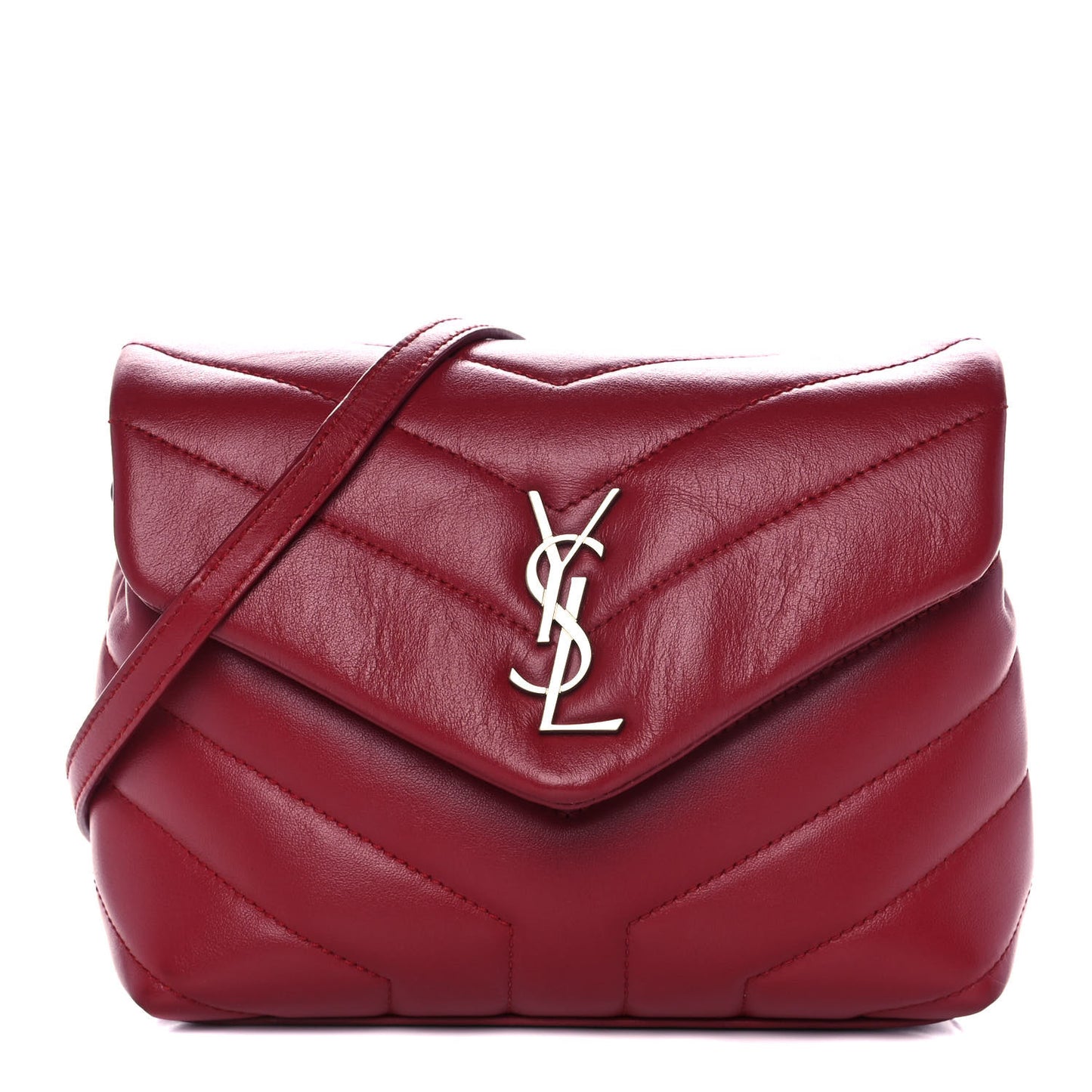 Calfskin Y Quilted Monogram Toy Loulou Crossbody Bag New Lipstick