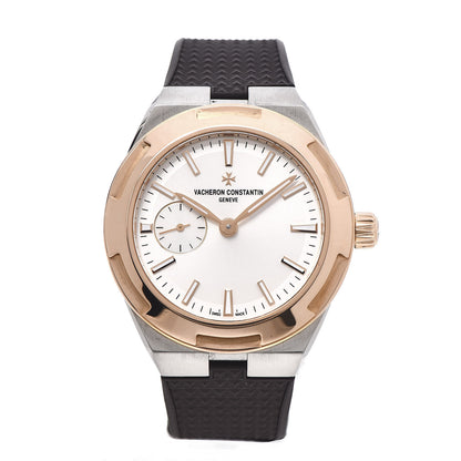 Vacheron Constantin Stainless Steel 18K Pink Gold Rubber 37mm Overseas Automatic Watch 5300 1 of 8