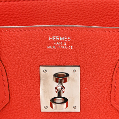 Hermes Togo Birkin 30 Capucine 6 of 11