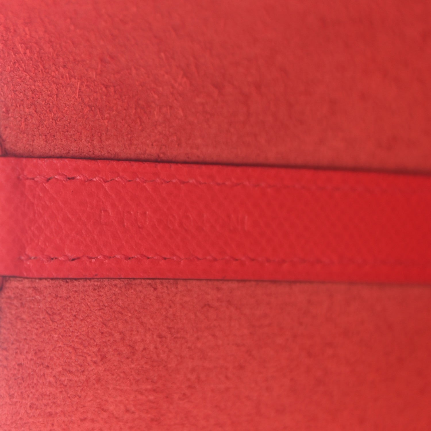 Hermes Epsom Tressage De Cuir Picotin Lock 18 PM Rouge Coeur Bleu du Nord Rouge H 7 of 9