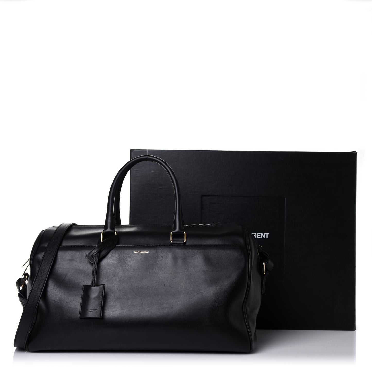 Calfskin Classic Duffle 12 Black