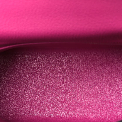 Hermes Togo Kelly Retourne 25 Rose Pourpre 5 of 10