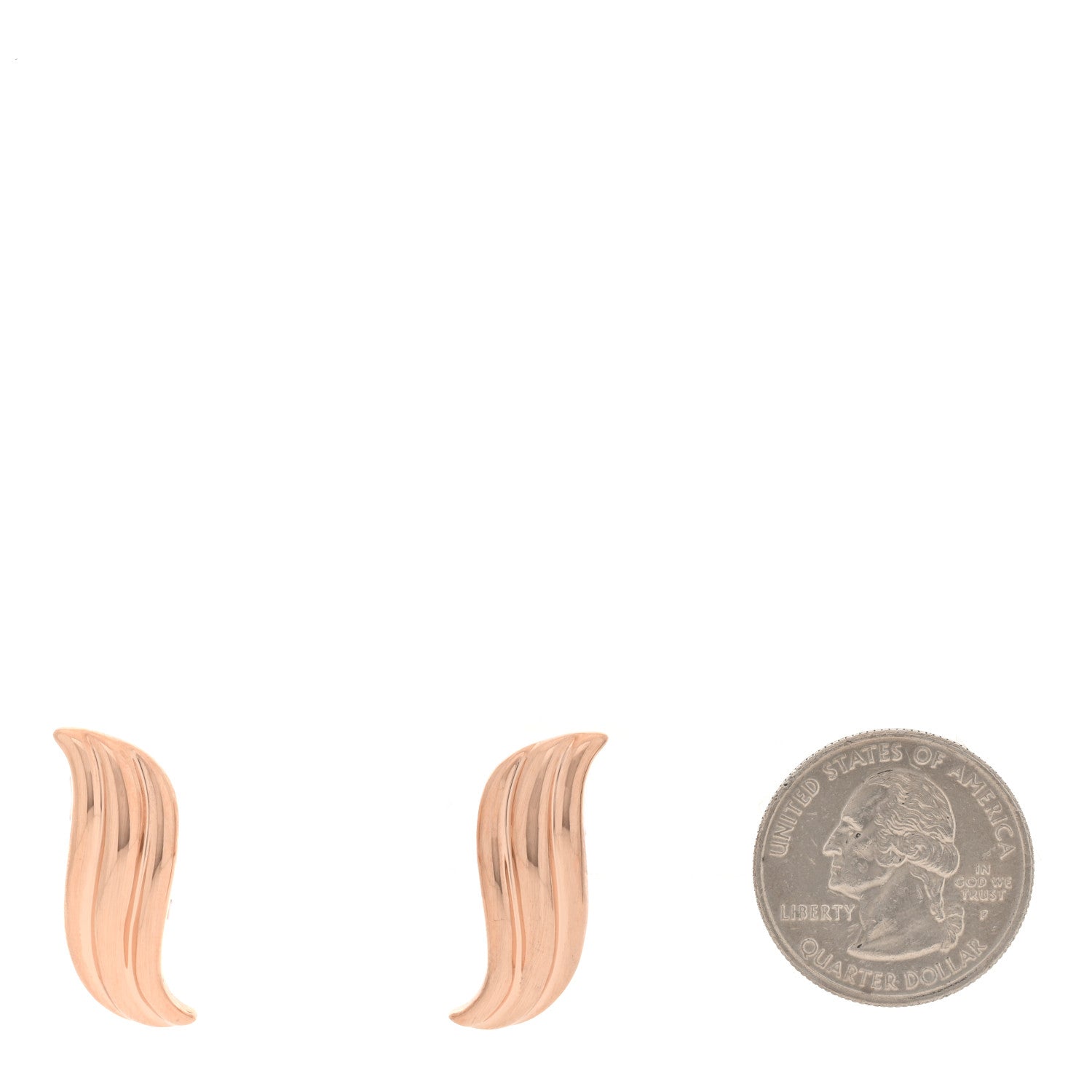 Anita Ko 18K Rose Gold Small Celeste Earrings 2 of 5