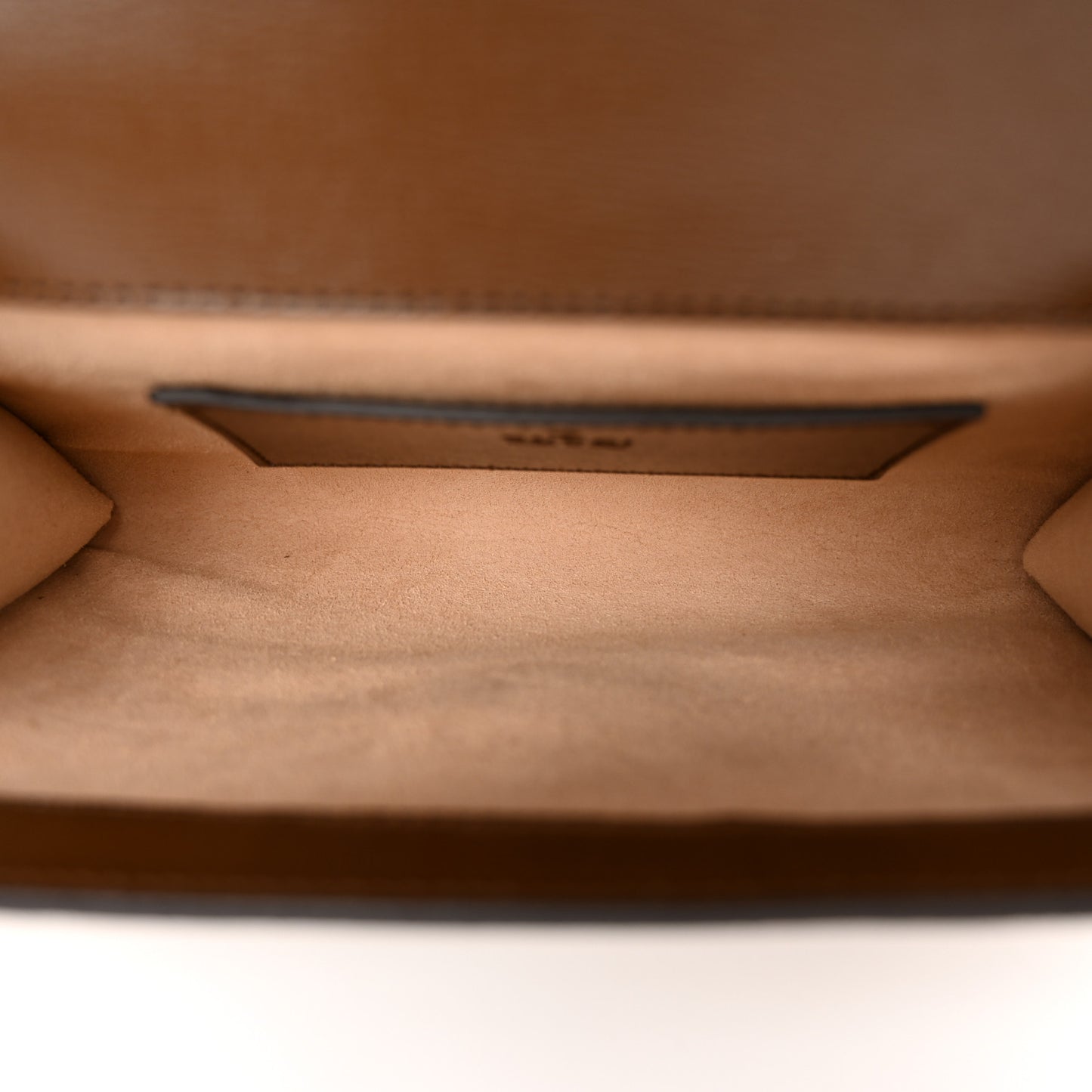 GG Supreme Monogram Azalea Calfskin Web Mini Horsebit 1955 Chain Shoulder Bag Beige Ebony Brown Sugar