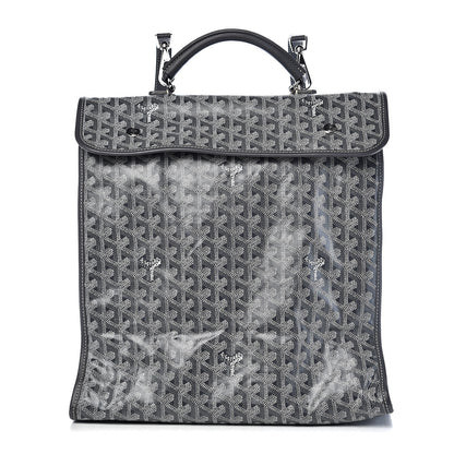 Goyard Goyardine Saint Leger Soft Briefcase Backpack Grey 1 of 10