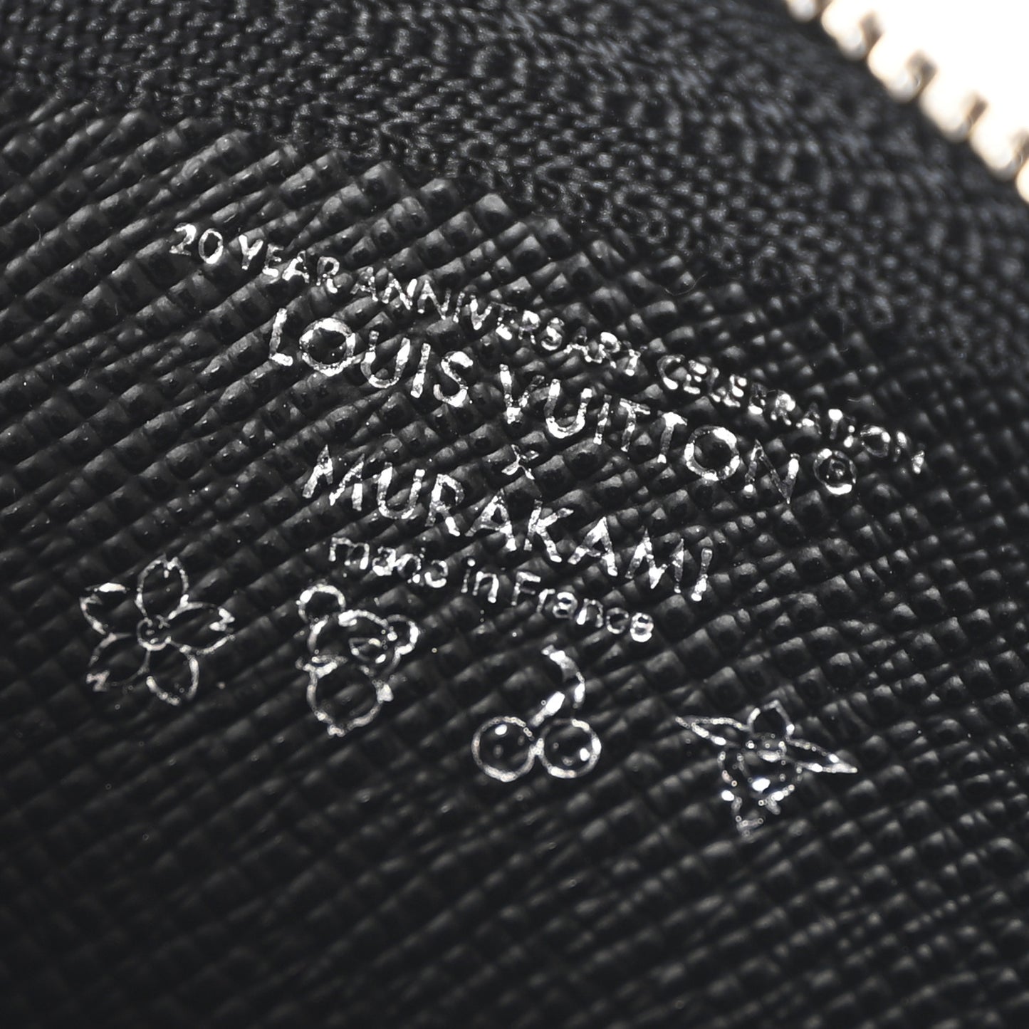 LV X TM Monogram Multicolor Key Pouch Black