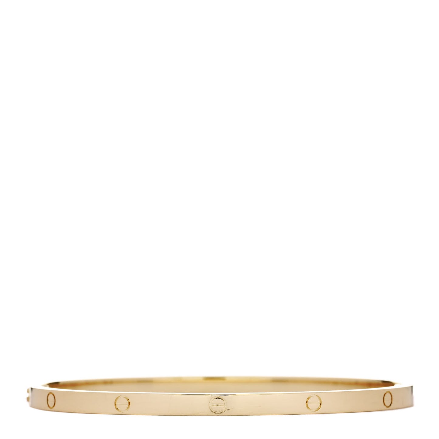 18K Yellow Gold Small LOVE Bracelet 19
