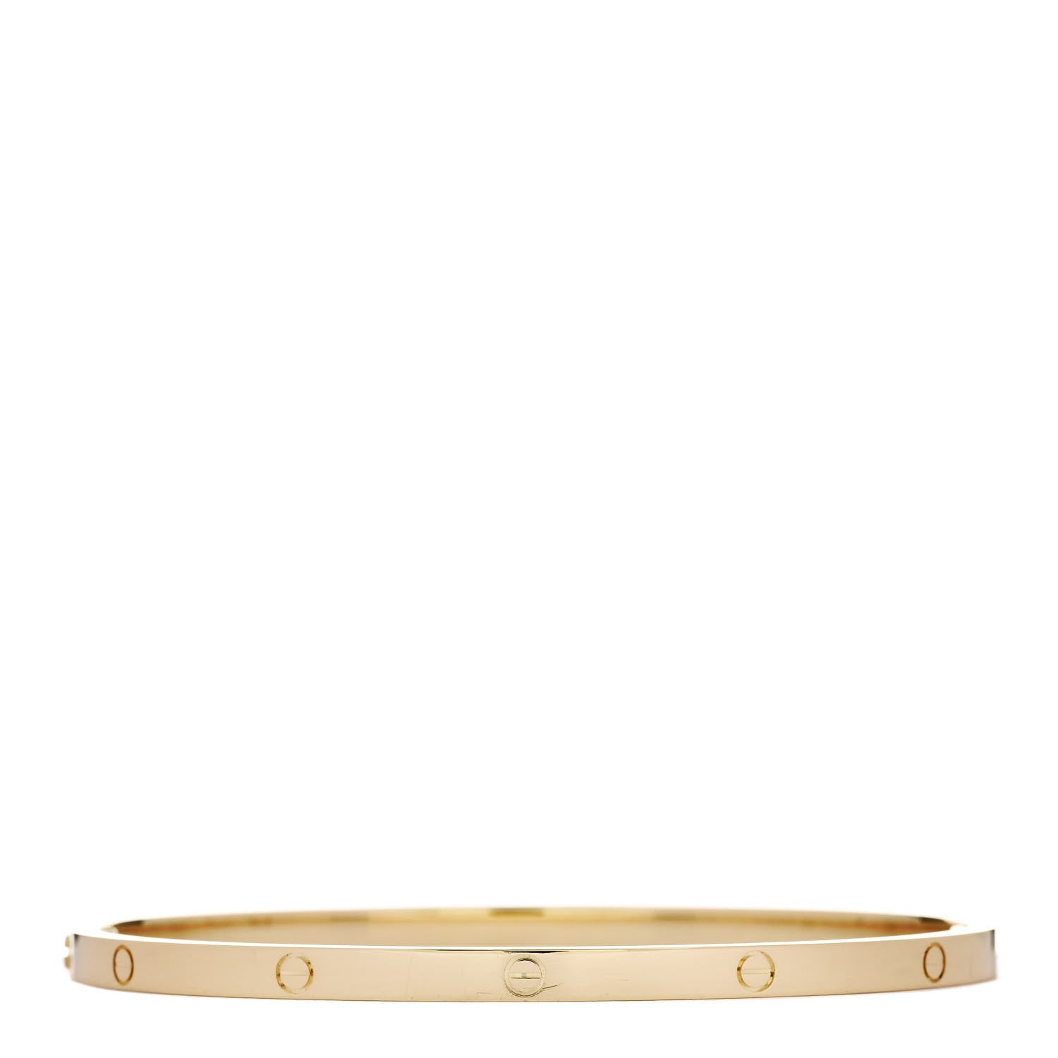 Cartier 18K Yellow Gold Small LOVE Bracelet 19 2 of 8
