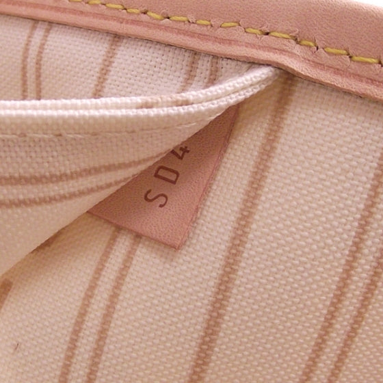 Louis Vuitton Damier Azur Neverfull MM Tote Bag Purse cw22500 8 of 8