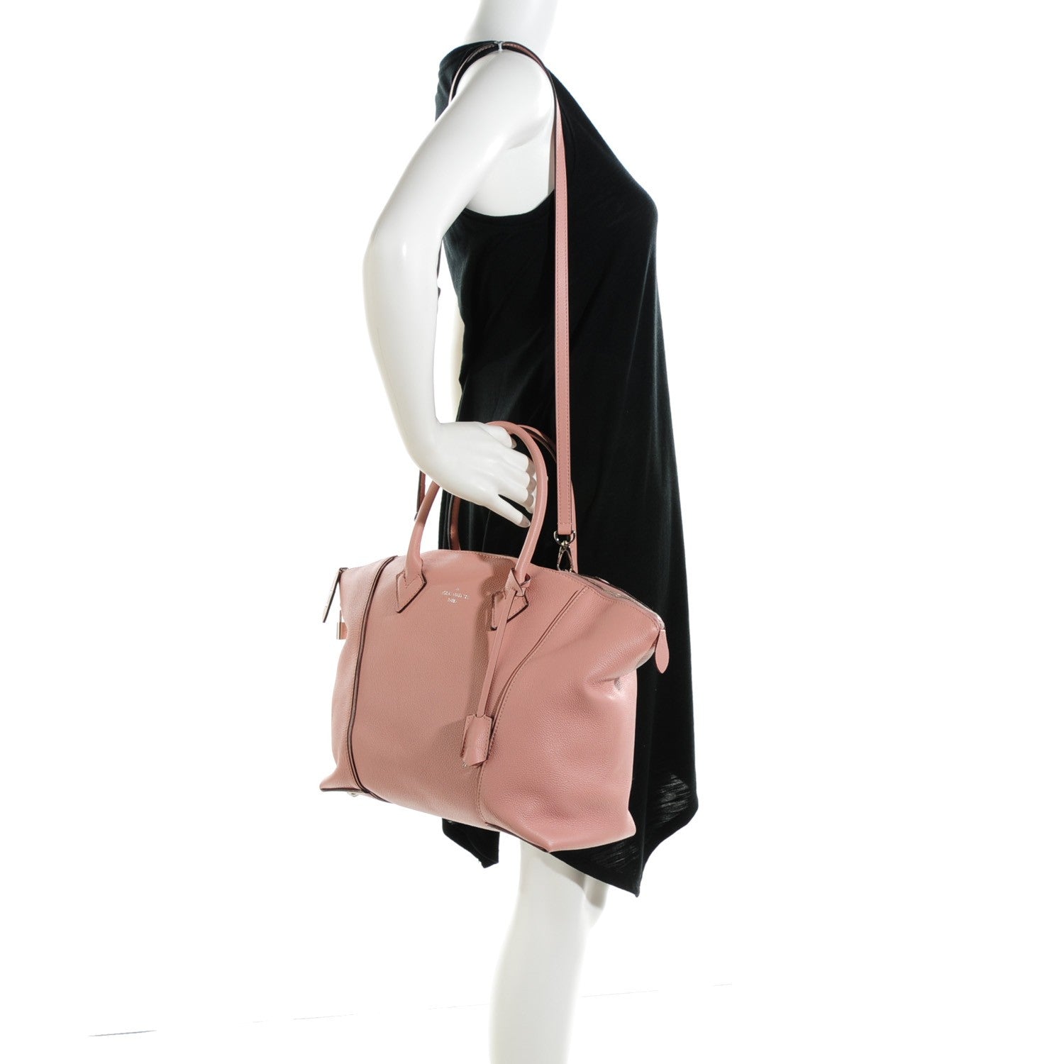 Louis Vuitton Veau Cachemire Soft Lockit MM Magnolia 2 of 7