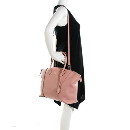 Louis Vuitton Veau Cachemire Soft Lockit MM Magnolia 2 of 7