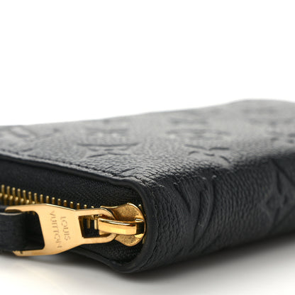 Louis Vuitton Empreinte Zippy Wallet Black 7 of 8