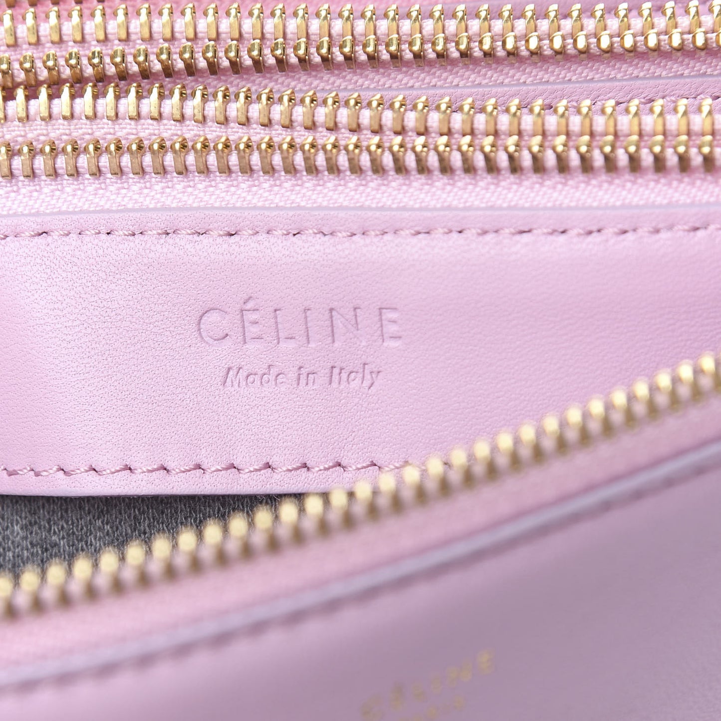 Lambskin Small Trio Crossbody Bag Pink