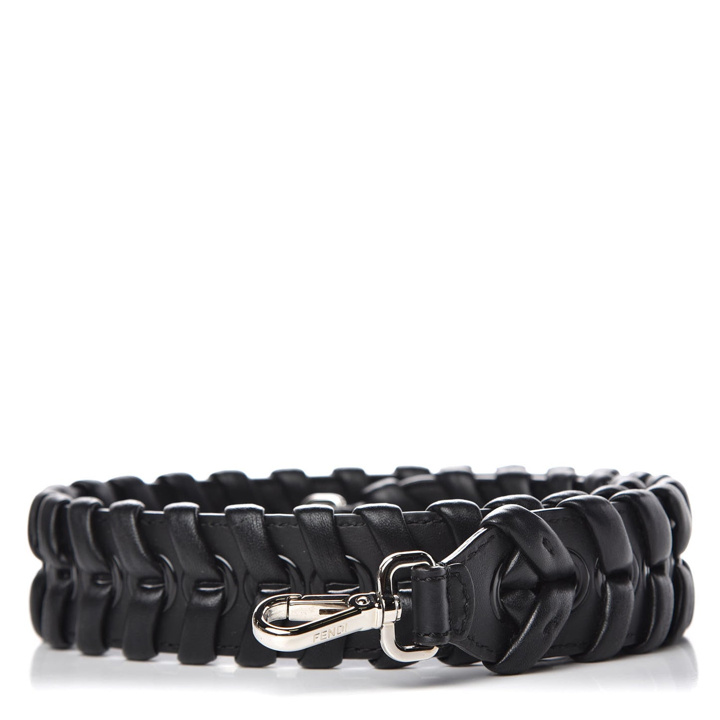 Vitello Dolce Shiny Nappa Lace Up Strap You Black