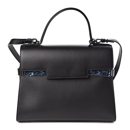 Delvaux Smooth Calfskin GM Tempete Satchel Black 1 of 11