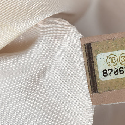 Chanel Nylon Travel Bowler Beige 9 of 9