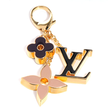 Louis Vuitton Fleur De Monogram Bag Charm Dore 1 of 7